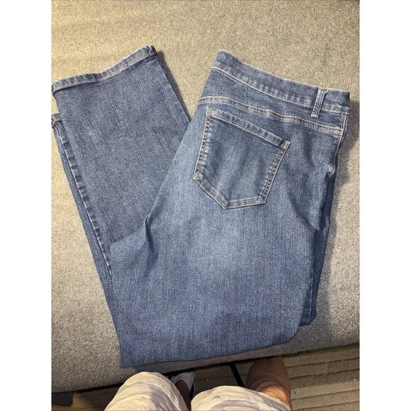 Lot of 2 Jeans Size 20W Charter Club & Gloria Vanderbilt Amanda Straight Leg - Picture 10 of 11
